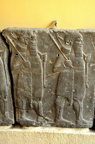 Assyrian Warriors Relief