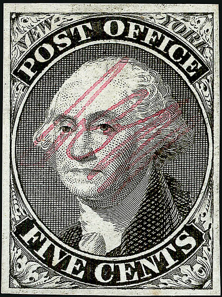 New York Postmaster's Provisional Stamp, 1845