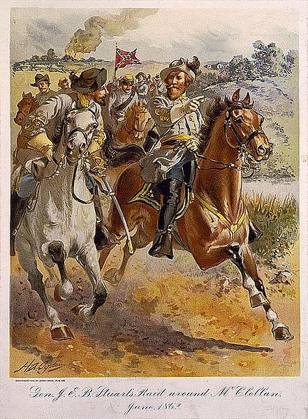 J. E. B. Stuart's Ride Around McClellan, June 1862