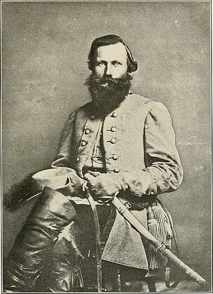J. E. B. Stuart (by Unknown Photographer, Public Domain) J. E. B. Stuart (by Unknown Photographer, Public Domain)