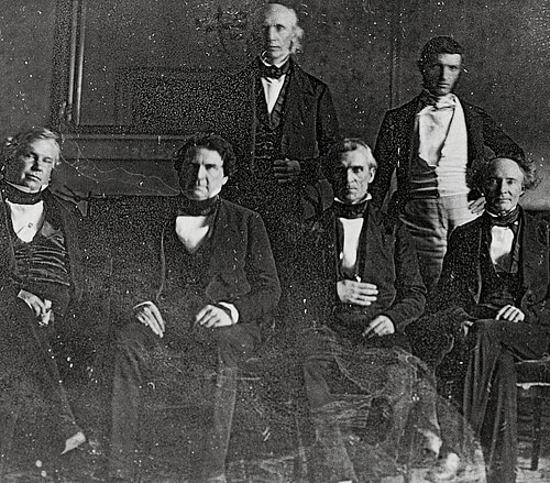 President Polk and his Cabinet, 1846