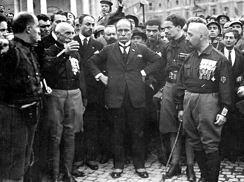 Mussolini & His Blackshirts, 1922