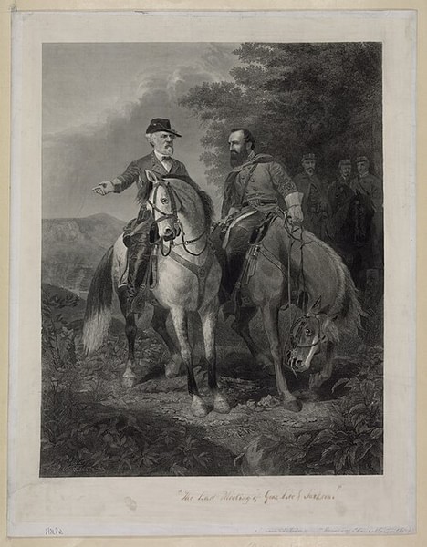 The Last Meeting Between Lee and Jackson