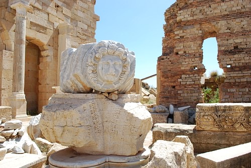 Head of Gorgon, Leptis Magna