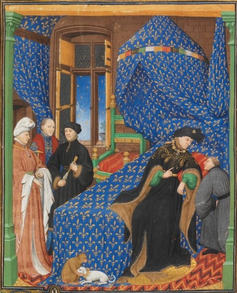 Charles VI and Pierre Salmon