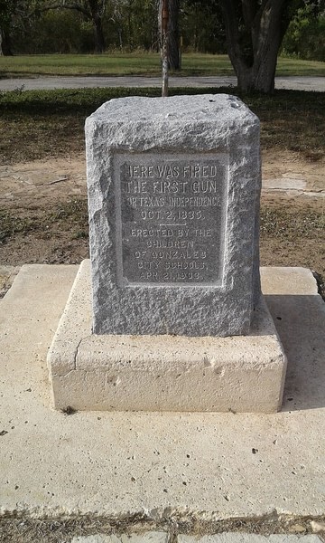 Battle of Gonzales Memorial