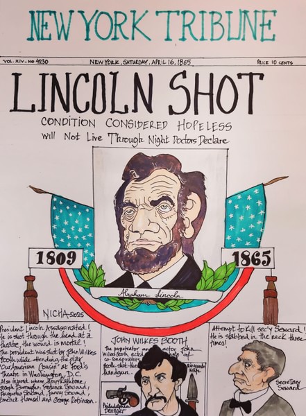 Abraham Lincoln Assassination 1865
