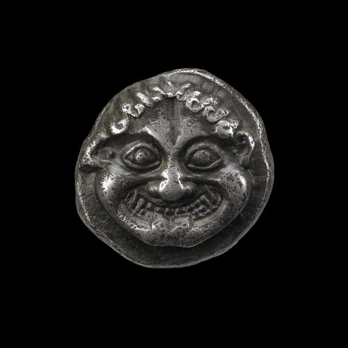 Athenian Silver Coin, 6th Century BCE