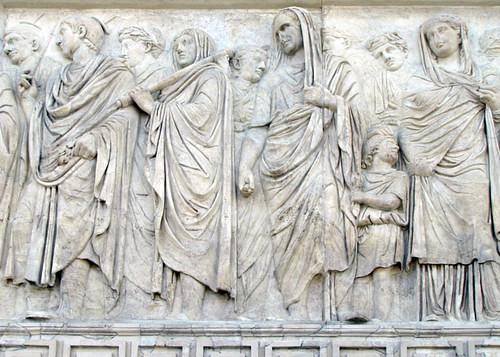 Procession Relief, Ara Pacis