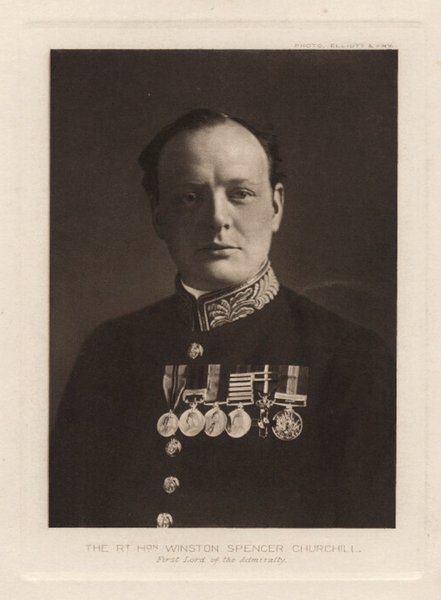 Winston Churchill, 1914