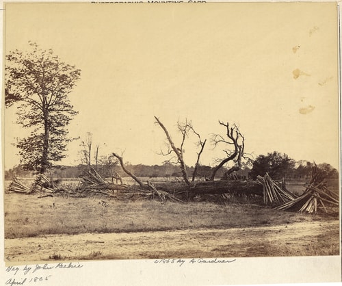Confederate Fortifications at Cold Harbor