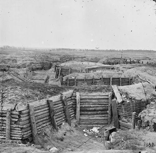 Confederate Fortifications at Petersburg