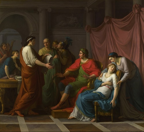 Virgil Reading the Aeneid to Augustus and Octavia