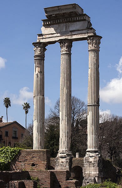 Temple Of Castor Pollux World History Encyclopedia