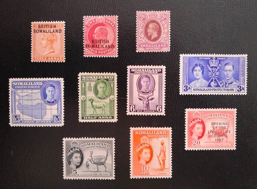 Postage Stamps of British Somaliland (by Mark Cartwright, CC BY-NC-SA)