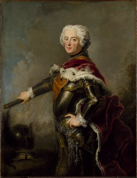 Frederick II of Prussia as a Young King