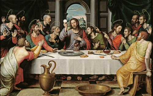The Last Supper (by Escarlati, Public Domain)