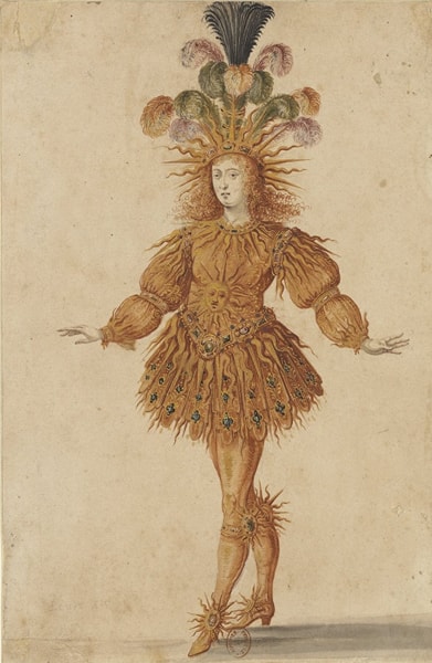 Louis XIV as Apollo in the Ballet de la Nuit