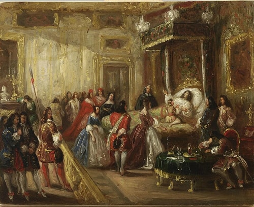 Death of Louis XIV at Versailles