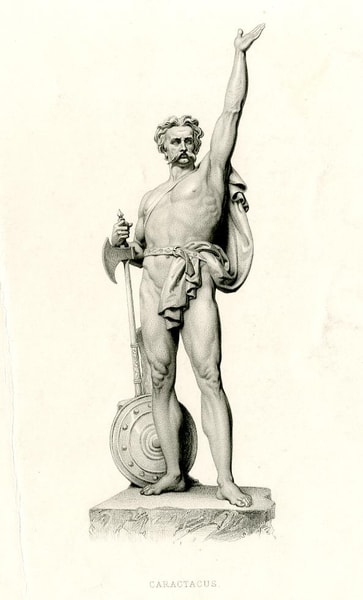 Caratacus, Chieftain of the Catuvellauni (by William Callis Roffe, CC BY-NC-SA)