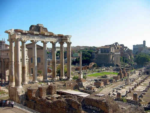 Satürn 1 Mitolojiler.com Temple of Saturn, Roman Forum