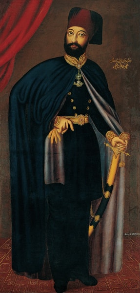 Portrait of Sultan Mahmud II