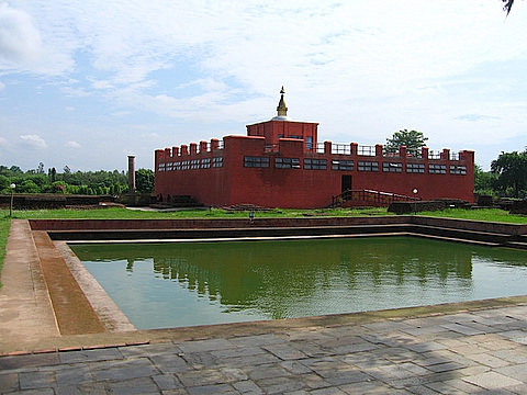 Maya Devi Temple & the Holy Pond (by Wes Olson, CC BY-NC-SA)