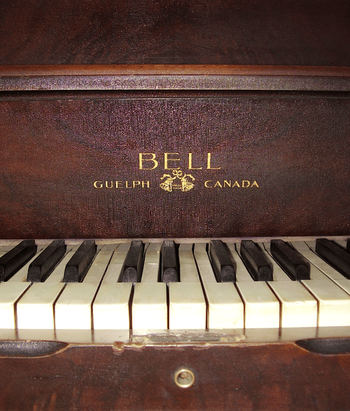 Bell Piano with Ivory Keys