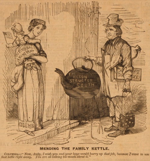 Ratifying the Fourteenth Amendment (by Unknown Author, Public Domain)