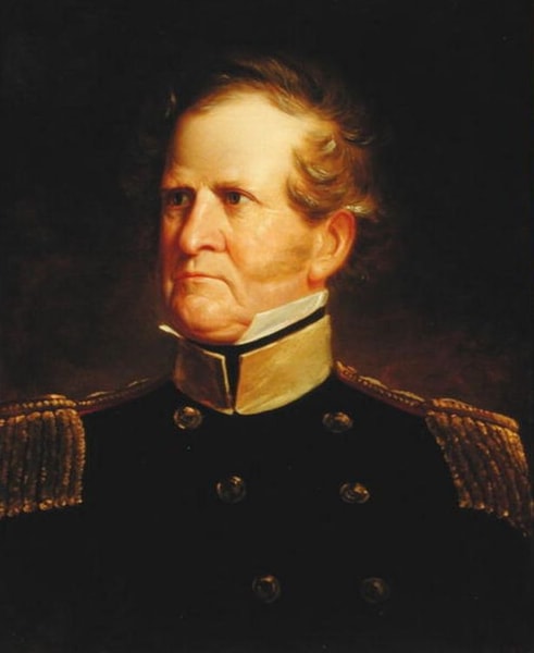 General Winfield Scott in 1835 (by George Catlin, Public Domain)