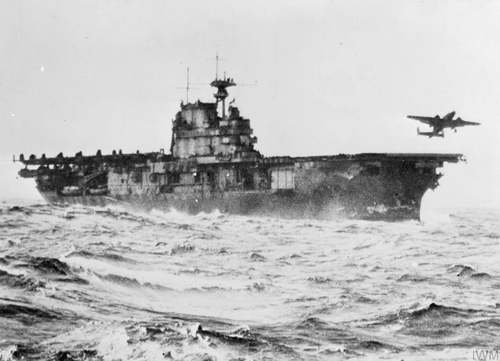 USS Hornet, Doolittle Raid (by Imperial War Museums, CC BY-NC-SA)