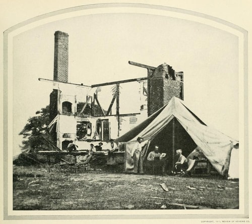 Ruins of Judith Henry's House, First Battle of Bull Run