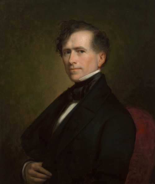 Franklin Pierce (by George Peter Alexander Healy, Public Domain)