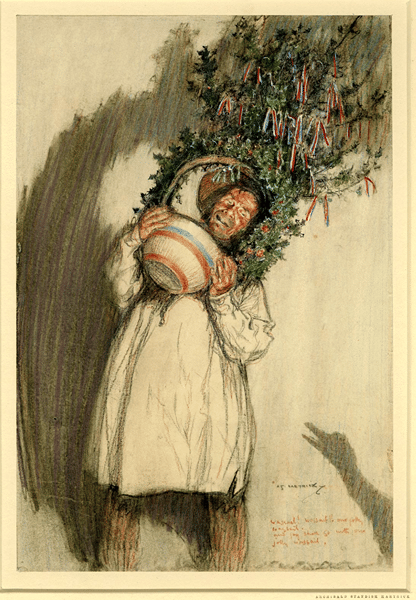 Drinking from a Wassail Bowl