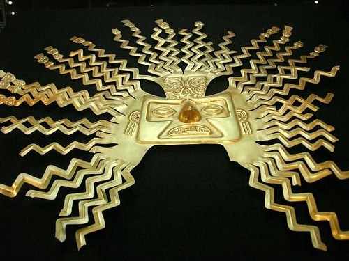 Inca Gold Sun Mask (by Andrew Howe, CC BY-NC-SA)