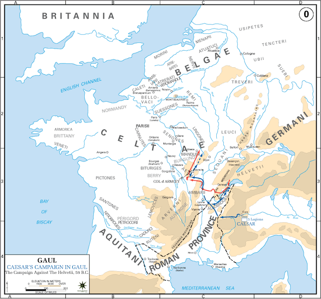 Caesar's Campaign against the Helvetii