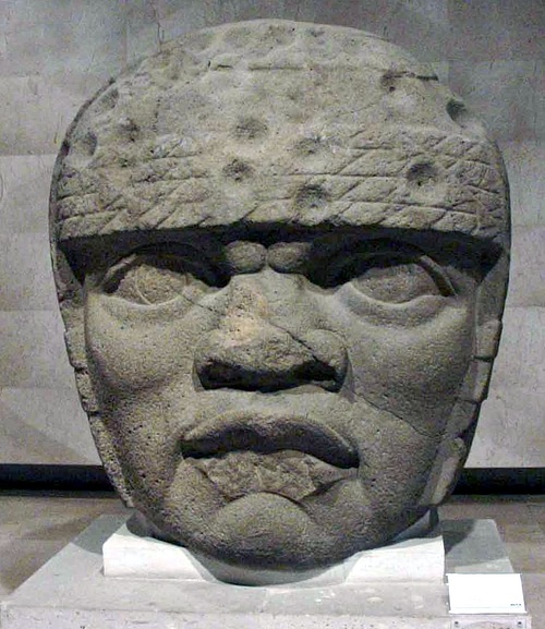 Olmec Colossal Stone Head, San Lorenzo