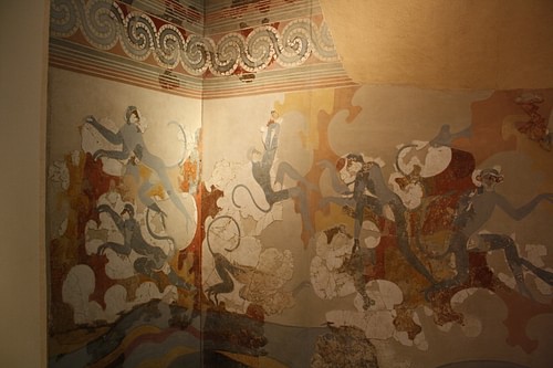 Monkey Fresco, Akrotiri