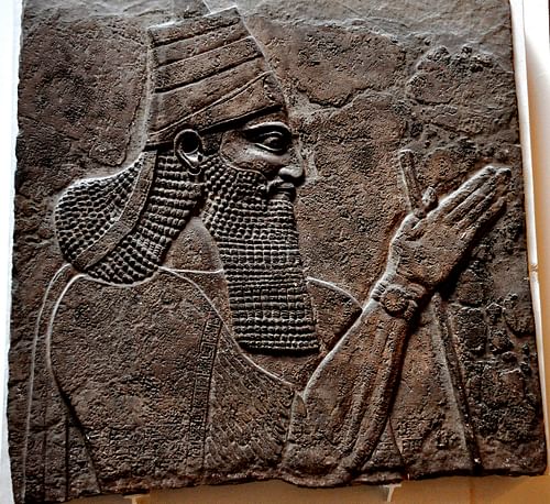 King Tiglath-pileser III (by Osama Shukir Muhammed Amin, Copyright)