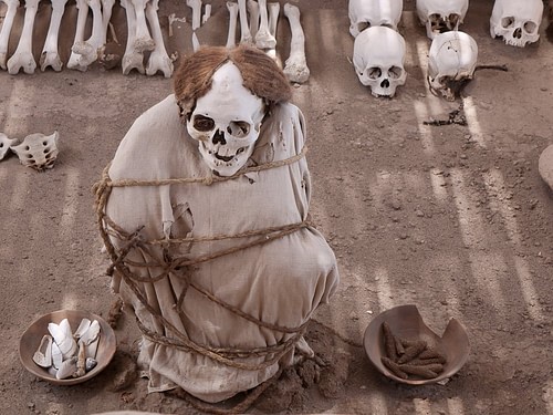Ancient Andean Mummy Bundle