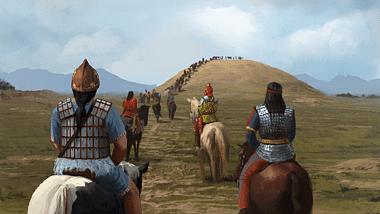 Scythian Funeral Procession