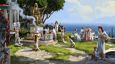 Greek Religious Festival