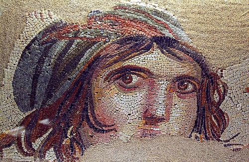 Mosaic of a Gypsy Girl