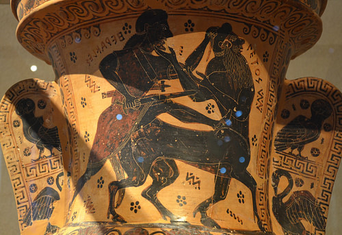 Black-Figure Hercules & Nessos
