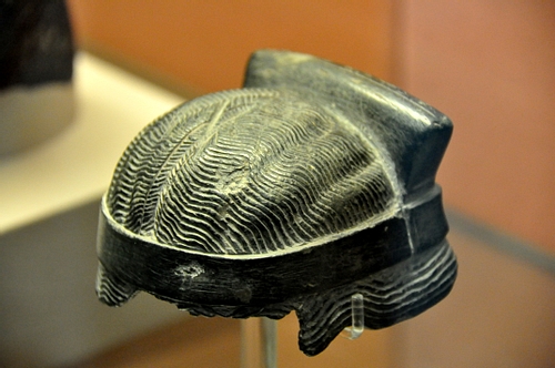 Stone Hair and Headdress of the God Lamma