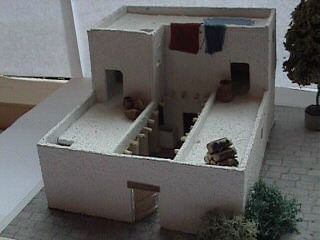 Four-Room House Model (by SieBot, CC BY-SA)