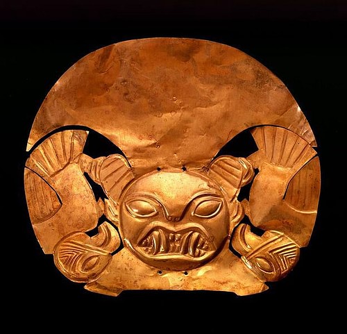 Moche Gold Headdress