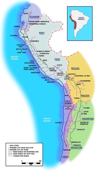 Inca Driver The Inca Road System - World History Encyclopedia