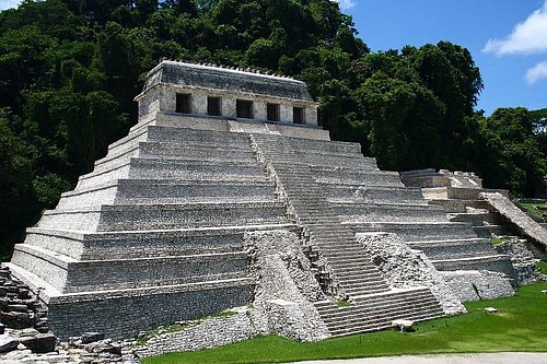 Temple of the Inscriptions, Palenque (by Jan Harenburg, CC BY)