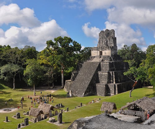Temple II, Tikal (by Mike Vondran, CC BY)